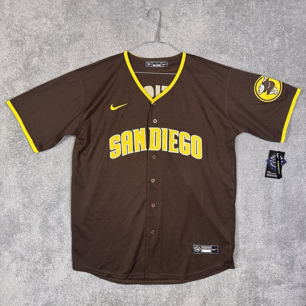 Fernando Tatis Jr. Nike San Diego Padres Alternate Jersey Mens M Stitched Sewn